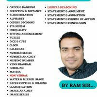 Reasoning with Ram Sir..🎯