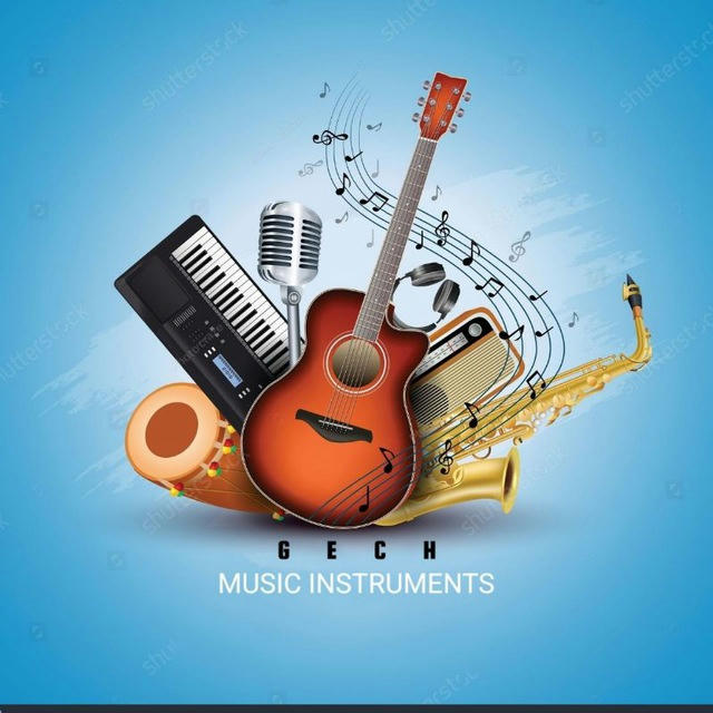 Gech music instruments 🎹 🎷 🪕 🎼