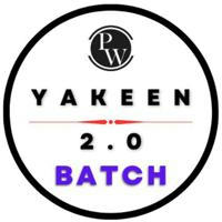 YAKEEN 2.0 BATCH 2025