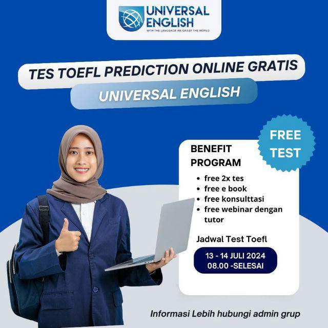 INFO TES TOEFL & TOAFL GRATIS