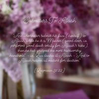 Submitters To Allah
