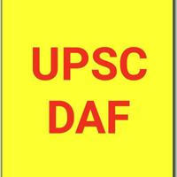 UPSC DAF Preparation