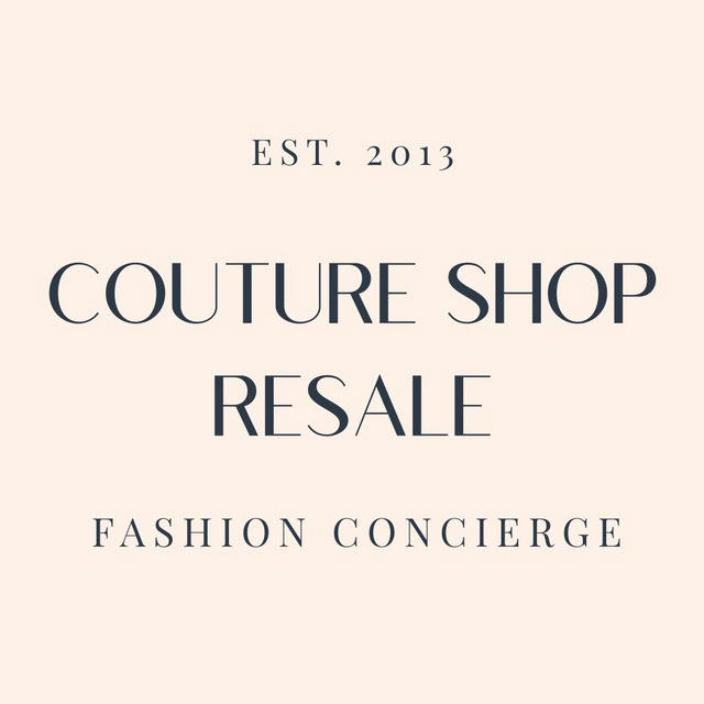 COUTURE SHOP RESALE