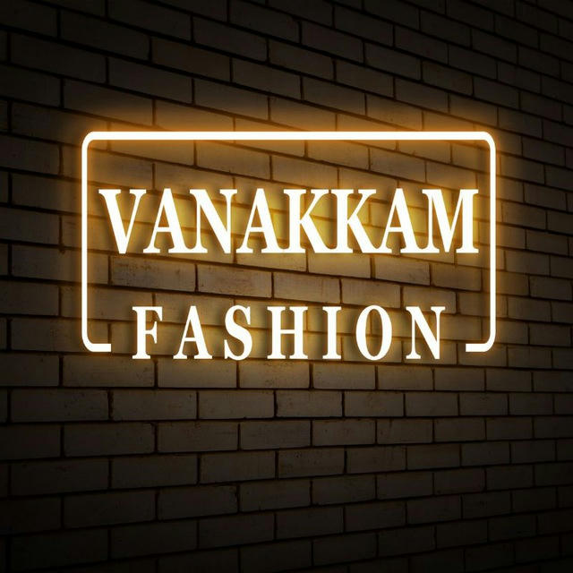 Vanakkam Fashion..🙏🏻