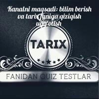 Tarix fanidan 5-6-7- sinf testlar
