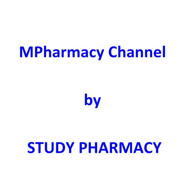 Masters of Pharmacy (MPharmacy)