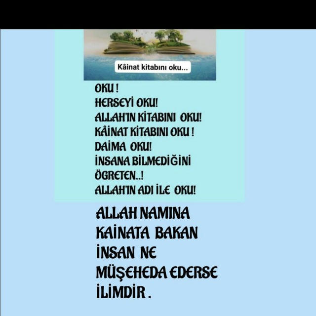 İLAHİ SANATLARI TEFEKKÜR EDİYORUZ. 🌹