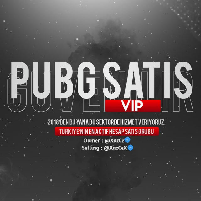 PUBG VIP HESAP SATIS