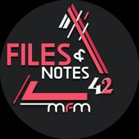 MDM 42 | files & notes