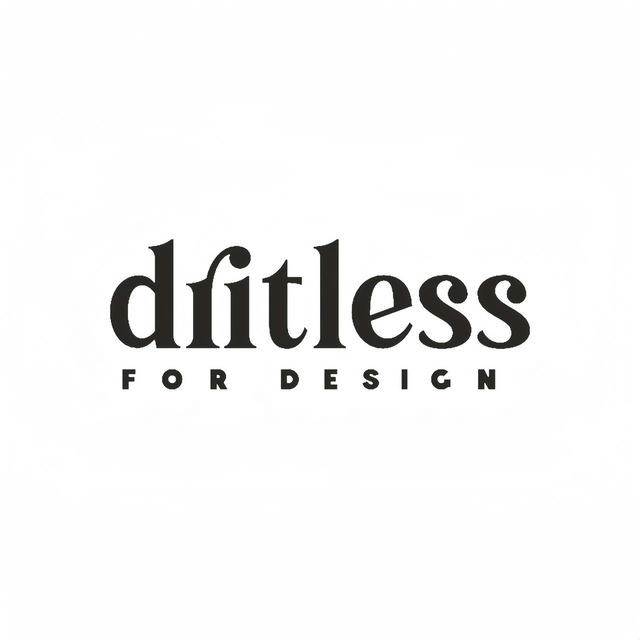 Dritless's design channel