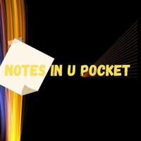 Notes in UR pocket 📒📢