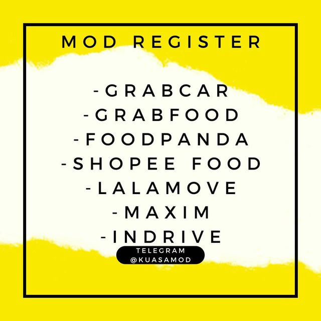 Mod Malaysia Grab Panda Indrive Shoppe Lalamove