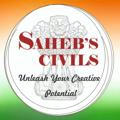 SAHEB's CIVILS- - UPSC PCS GS current affairs General studies [Official Channel]