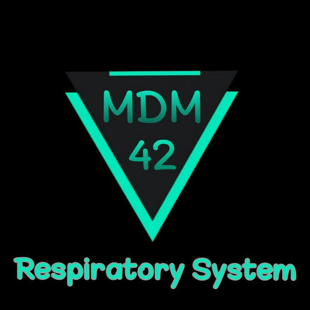 MDM42|| Respiratory 🫁🫁