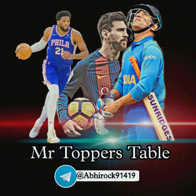 Mr Toppers Table