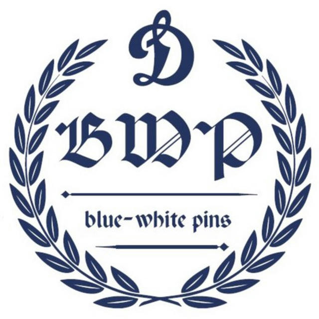 Blue-White Pins