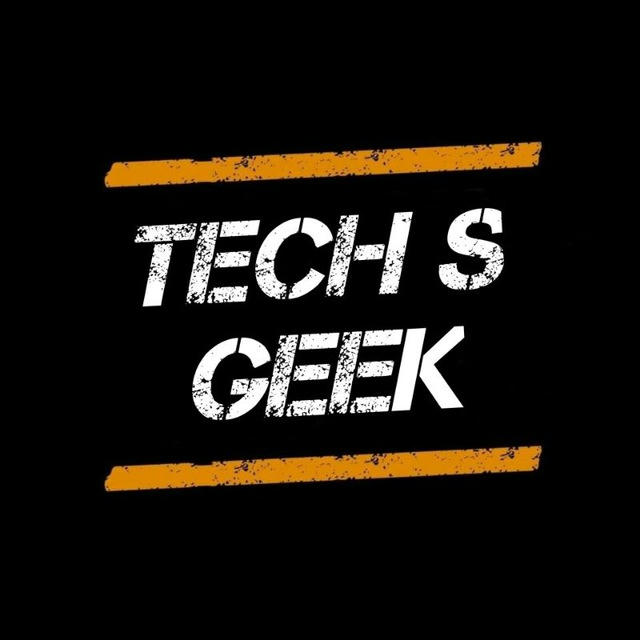 Tech S Geek Official channel