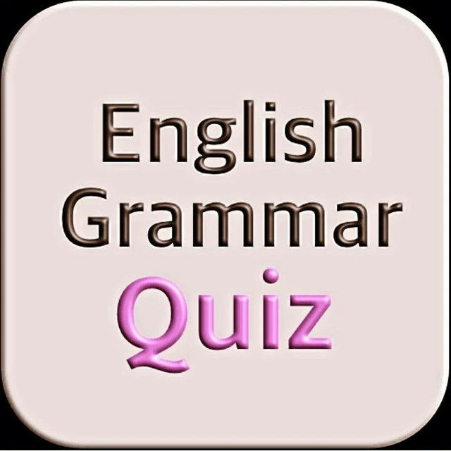 English grammer quiz