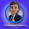 Abdurazzoq Tursunov | Shaxsiy Blog