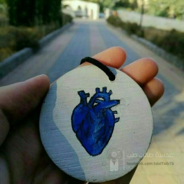 قلب أزرق .....🌍💙!
