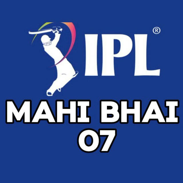 IPL MAHI BHAI 07™ 🧿
