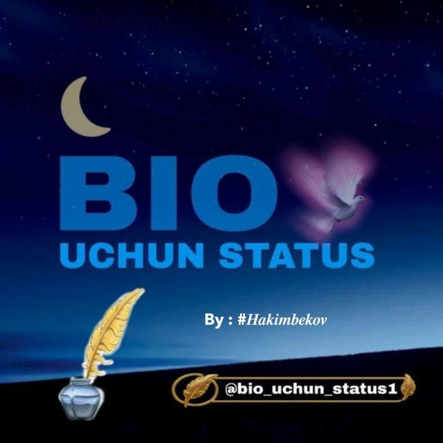 • Bio Uchun Status • ❤️‍🩹