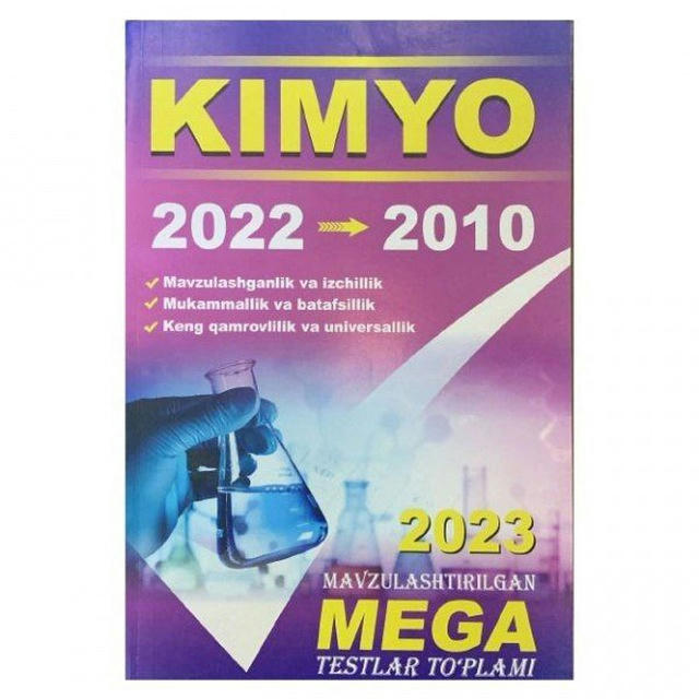Mega kimyo yechimlari | Kimyo variantlar | KIMYO