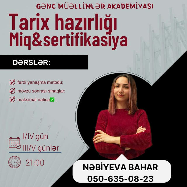 Tarix-Nəbiyeva Bahar