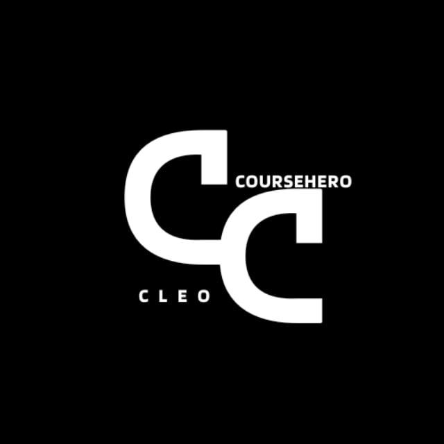 ˜”*°• Cleo_CourseHero •°*”˜