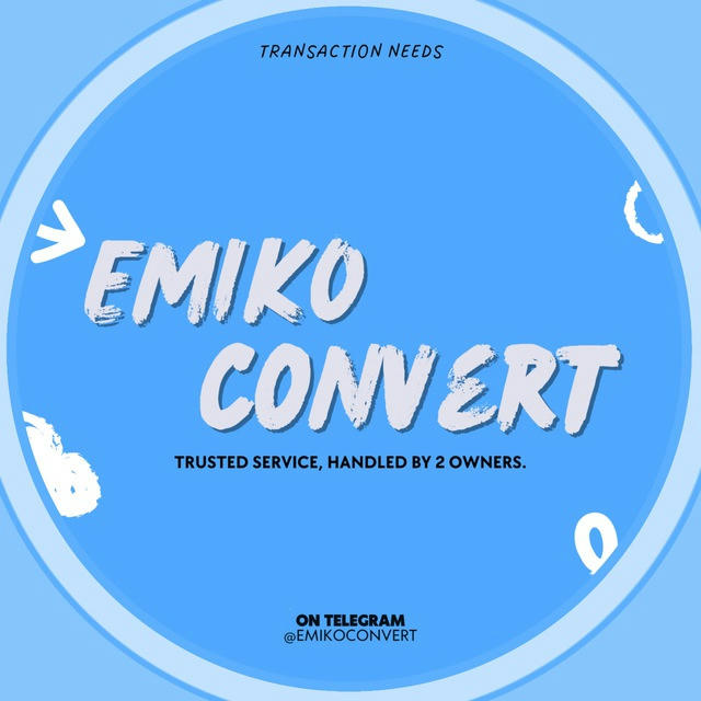 Emiko Convert; OPEN 24h.