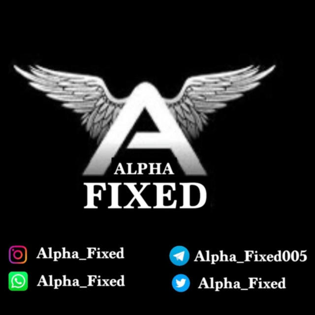 ⭕️ALPHA🐉FIXED✝️