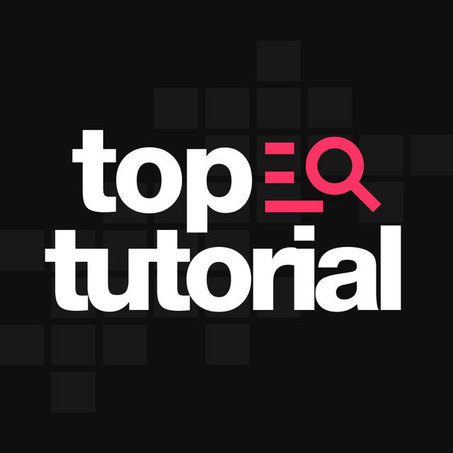 TOP Tutorial | Бесплатные уроки по дизайну