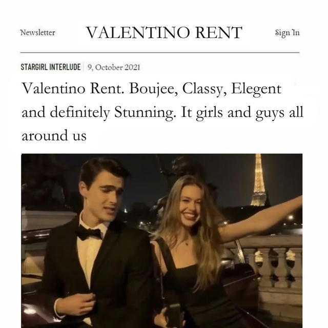 VALENTINO RENT : REST