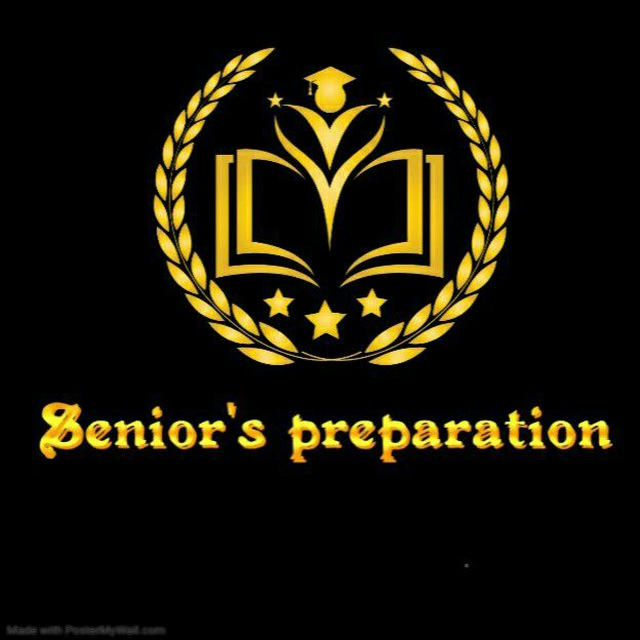 Senior's preparation