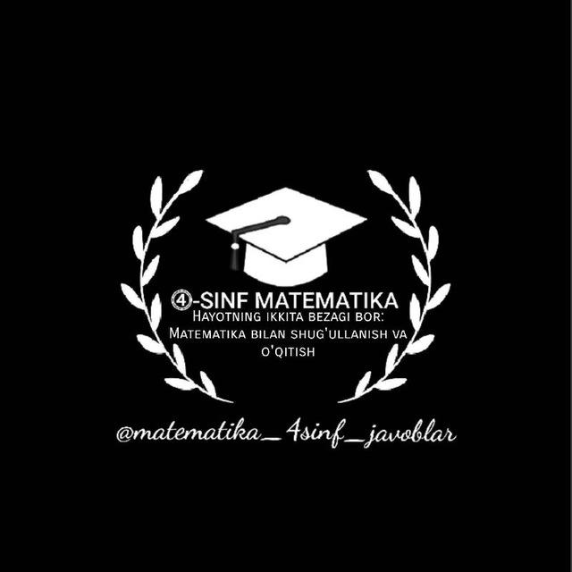 ⓸-SINF MATEMATIKA⁴ (Rasmiy kanal)