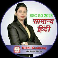 Nidhi Mam Hindi Ssc Gd 2024