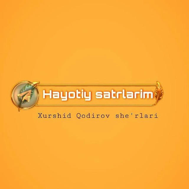 Hayotiy satrlarim | Xurshid Qodirov sheʼrlari ✍