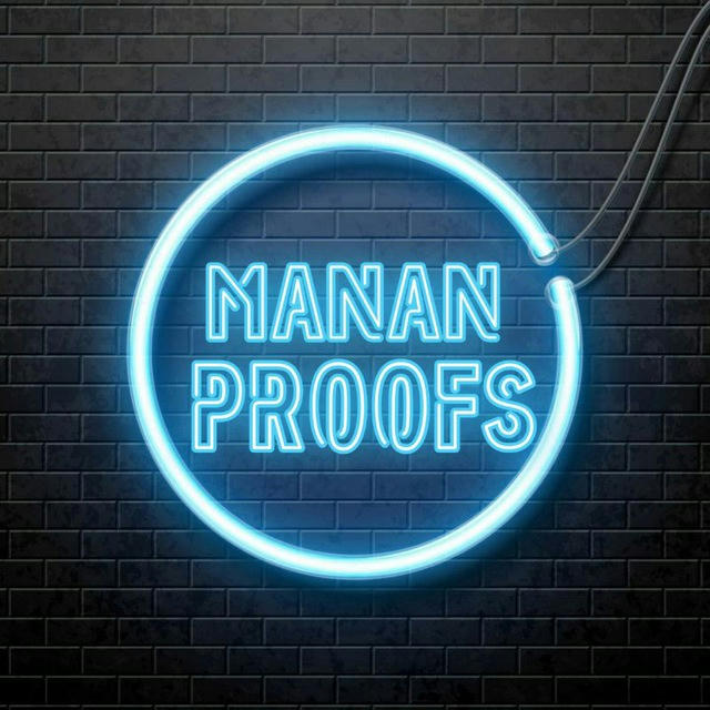 🇮🇳MANAN PROOF CHANNEL 💸