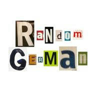 Random German - случайные немецкиe слова