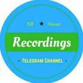 All About Recordings®