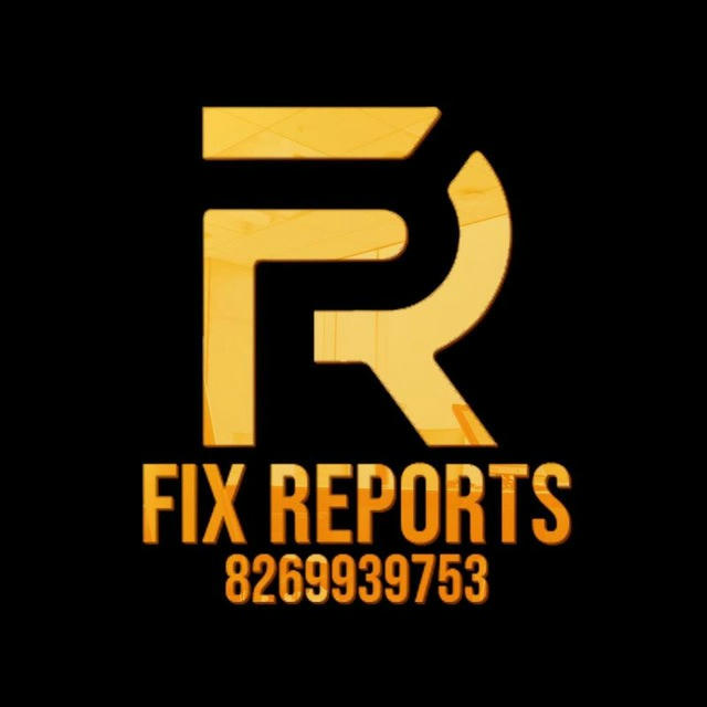 FIX REPORTS - 8269939753