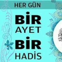 Günlük Ayet Hadis Yayını