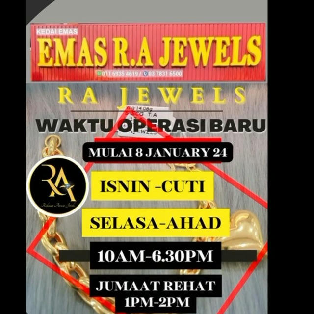 KEDAI EMAS R A JEWELS SDN BHD (SUBANG PERDANA)