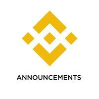 Binance Announcements