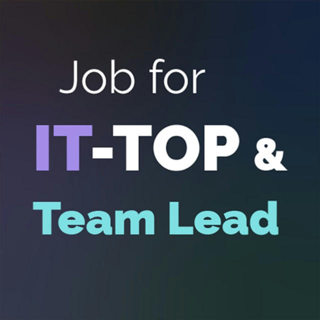 Job for IT-TOP (Technical Managers)