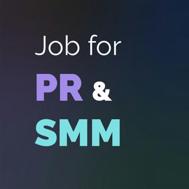 Job for PR и SMM