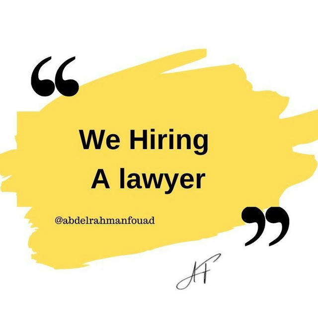 we hiring a lawyer 📈📬