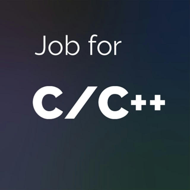 Job for C, C++ Developers