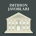 IMTIXON JAVOBLARI