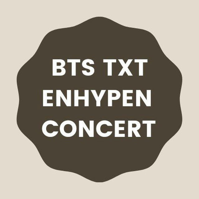 BTS • TXT • ENHYPEN
